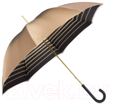 Зонт-трость Pasotti Becolore Beige Stripes Original