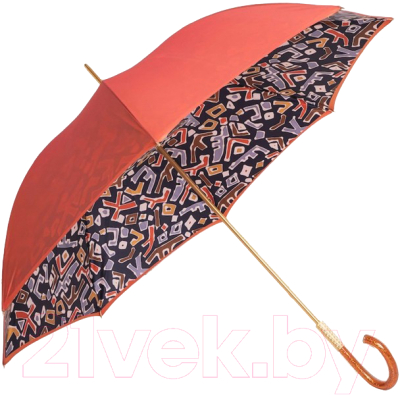 Зонт-трость Pasotti Terracotta Segni Lustrini Plastica