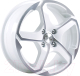 Миниатюра изображения товара Литой диск SKAD Аллигатор 15x6" 5x100мм DIA 57.1мм ET 38мм Алмаз Белый