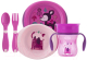 Набор посуды для кормления Chicco 340624057 (розовый) - 