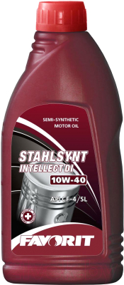 Моторное масло Favorit Stahlsynt Intellect DI 10W40 CF-4/SL / 54305 (1л)