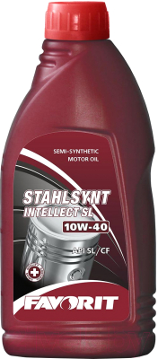 Моторное масло Favorit Stahlsynt Intellect SL 10W40 SL/CF / 54306 (1л)
