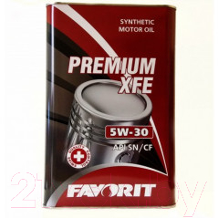 Моторное масло Favorit Premium XFE 5W30 API SN/CF Metal / 54448 (1л)