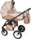 Миниатюра изображения товара Детская универсальная коляска Alis Mateo 17 2 в 1 (ma33, светло-бежевый/бежевый)