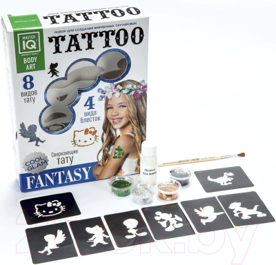 Набор для создания  временной татуировки Master IQ Fantasy Набор для временных татуировок C007/ГЛ