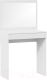 Туалетный столик с зеркалом ТриЯ Никки Тип 1 (белый ясень) - 