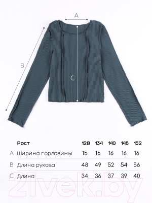 Лонгслив детский Amarobaby Joint / AB-OD22-J2702/10-128 (графит, р.128)