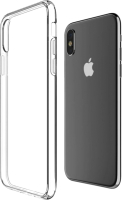 Чехол-накладка Case Better One для iPhone X/XS (прозрачный, фирменная упаковка) - 