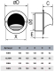 Миниатюра изображения товара Решетка вентиляционная ERA 16ВМ с выходом