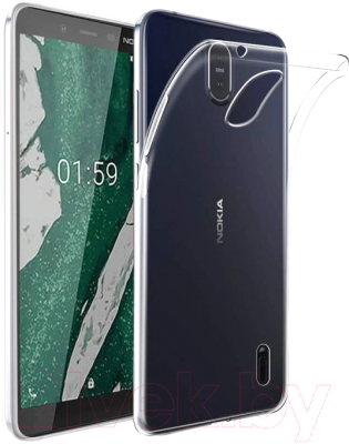 Чехол-накладка Case Better One для Nokia 1 Plus (прозрачный)