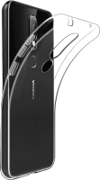 Чехол-накладка Case Better One Nokia 5.1 Plus (прозрачный) - 