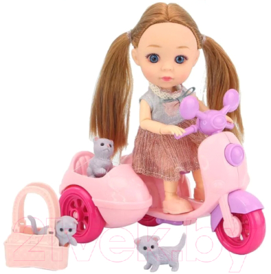 Кукла с аксессуарами Наша игрушка На прогулке / 91035-A