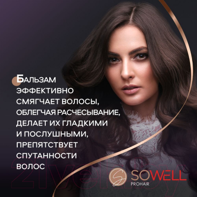 Бальзам для укладки волос SoWell Basic Carе Ежедневный для всех типов волос (500мл)