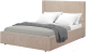 Полуторная кровать Аквилон Женева-1 14 ПМ (конфетти мокко) - 