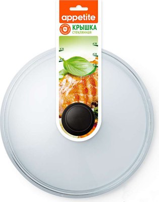 Крышка стеклянная Appetite HSD18L