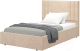 Полуторная кровать Аквилон Мирта-1 12 ПМ (конфетти крем) - 