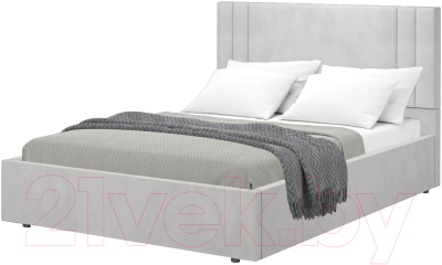 Полуторная кровать Аквилон Мирта-1 14 ПМ (веллюкс сильвер)