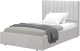 Полуторная кровать Аквилон Рица-1 12 ПМ (конфетти сильвер) - 