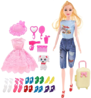 Кукла с аксессуарами Наша игрушка Мой гардероб / C789 - 