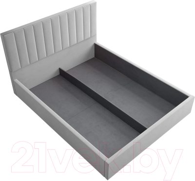 Двуспальная кровать Аквилон Рица-1 16 ПМ (веллюкс сильвер)