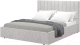 Двуспальная кровать Аквилон Рица-1 16 ПМ (веллюкс сильвер) - 