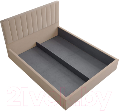 Двуспальная кровать Аквилон Рица-1 18 ПМ (конфетти мокко)
