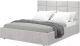 Двуспальная кровать Аквилон Тэфи-1 16 ПМ (конфетти сильвер) - 
