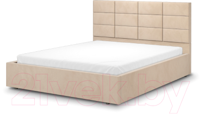 Двуспальная кровать Аквилон Тэфи-1 18 ПМ (конфетти крем)