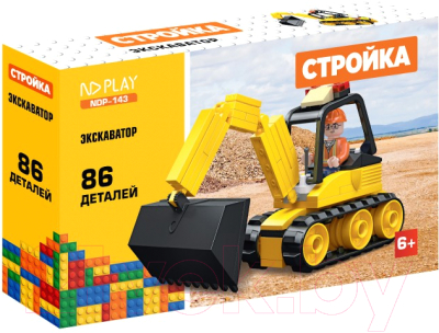 Конструктор ND Play Экскаватор / NDP-143 (86эл)