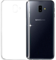 Чехол-накладка Case Better One для Galaxy J6 Plus (прозрачный, фирменная упаковка) - 