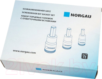 Набор головок слесарных Norgau NI198-H517 / 063792608