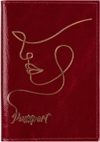 Обложка на паспорт Brauberg Impression / 238211 (красный) - 