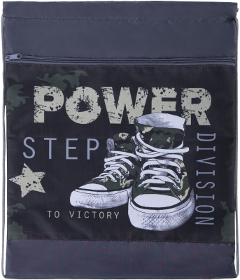 Мешок для обуви Brauberg Power Step / 270913