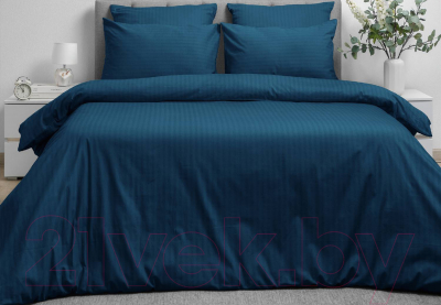 Комплект постельного белья Нордтекс Волшебная ночь Евро Deep blue КПБ ВН 2506 8709/10