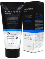 Пенка для умывания Dabo Homme Black Force Hydration Foam Cleanser (120мл) - 