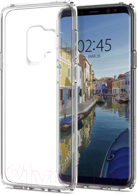 Чехол-накладка Case Better One для Galaxy S9 (прозрачный, фирменная упаковка)