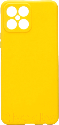 Чехол-накладка Case Coated для Honor X8 (желтый)