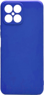 Чехол-накладка Case Coated для Honor X8 (темно-синий)