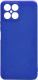 Чехол-накладка Case Coated для Honor X8 (темно-синий) - 
