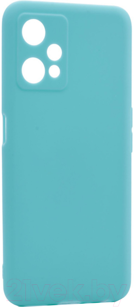 Чехол-накладка Case Coated для Realme 9 Pro 5G (бирюзовый) — фото 1