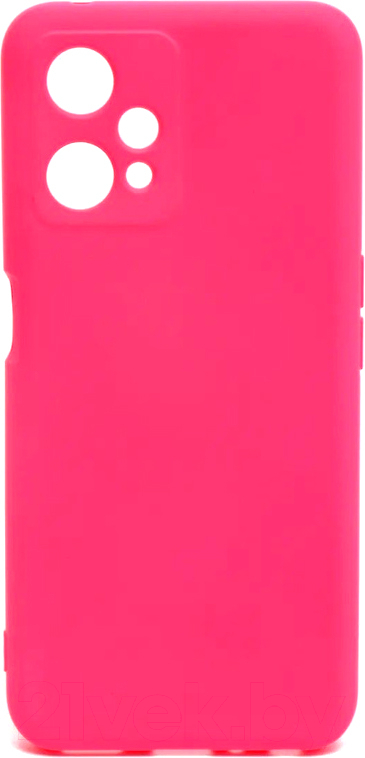 Чехол-накладка Case Coated для Realme 9 Pro 5G (винный) — фото 1
