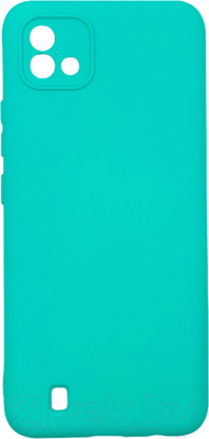 Чехол-накладка Case Coated для Realme C11 (бирюзовый)