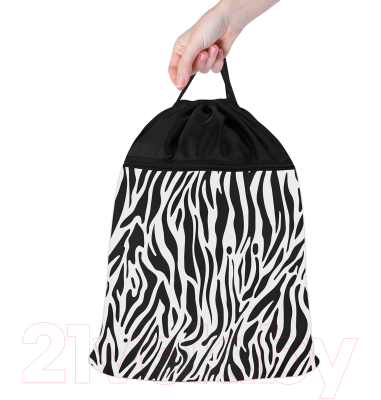 Мешок для обуви Brauberg Zebra / 271611