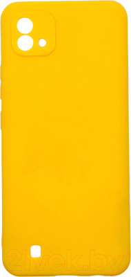 Чехол-накладка Case Coated для Realme C11 (желтый)