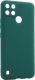 Чехол-накладка Case Coated для Realme C21Y (темно-зеленый) - 
