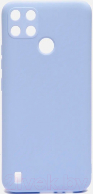 Чехол-накладка Case Coated для Realme C21Y (фиолетовый)