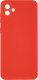 Чехол-накладка Case Coated для Galaxy A04 (темно-красный) - 