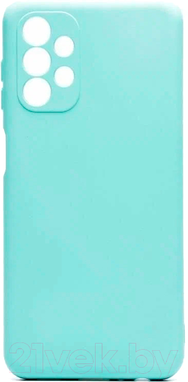 Чехол-накладка Case Coated для Galaxy A13 (бирюзовый)