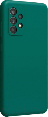 Чехол-накладка Case Coated для Galaxy A13 (темно-зеленый)