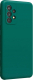 Чехол-накладка Case Coated для Galaxy A13 (темно-зеленый) - 
